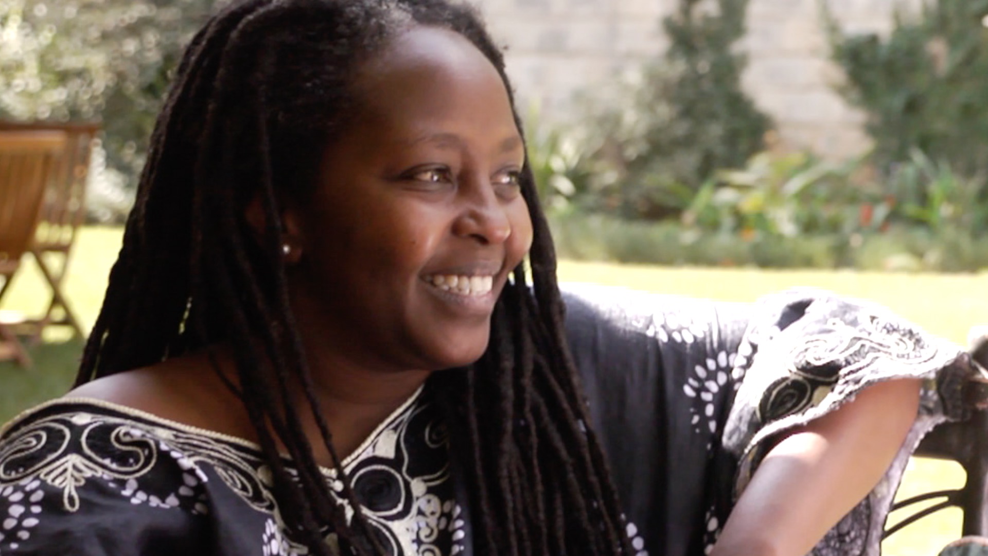 joy kiano of murangi homes during when interview with david roy in nairobi kenya