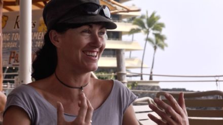 susan knight during a when interview with david roy in kona hawaii