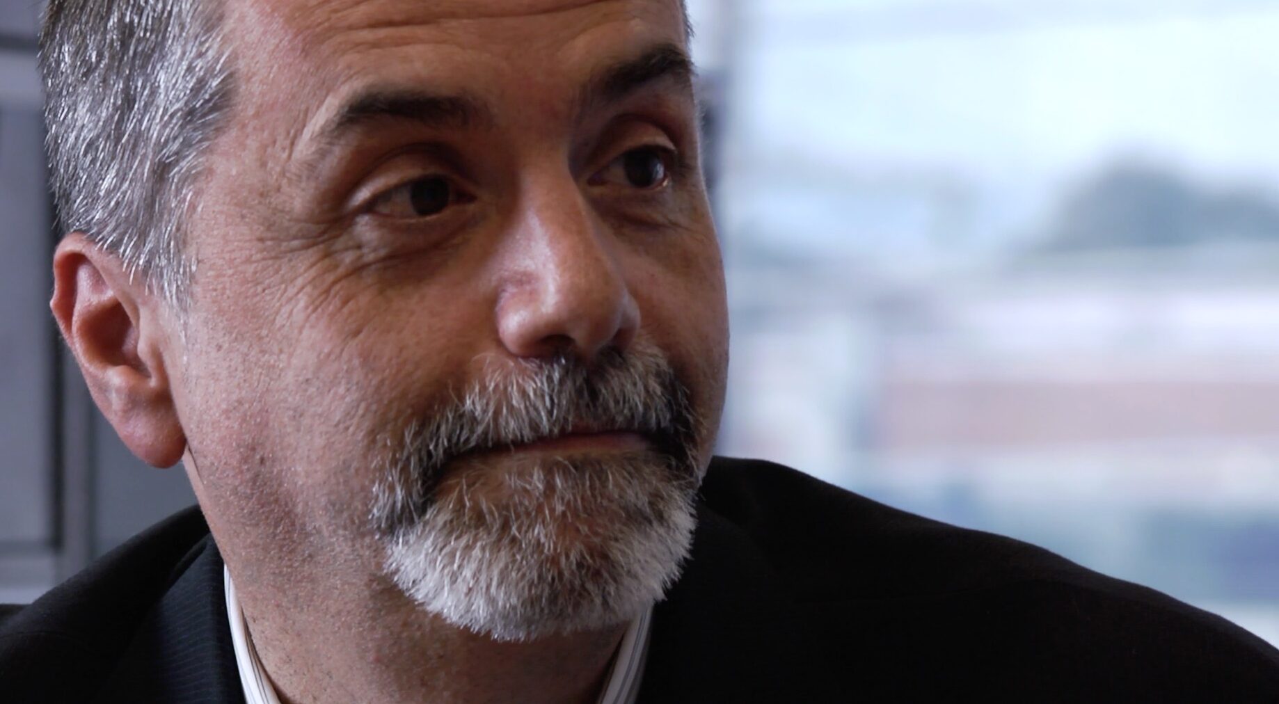 CEO of the Australian Childhood Foundation Dr Joe Tucci during a when interview with david roy in melbourne australia.
