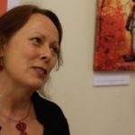 exclusive images photographer jennifer nagy during a when interview with david roy at the yarralumla gallery in canberra act