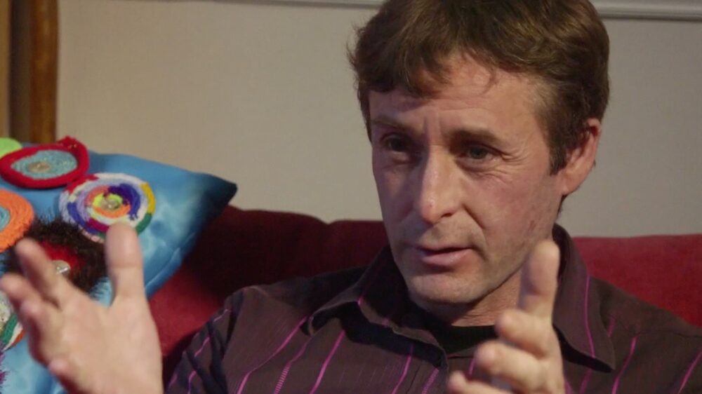 miguel dean during when interview with david roy in malvern uk