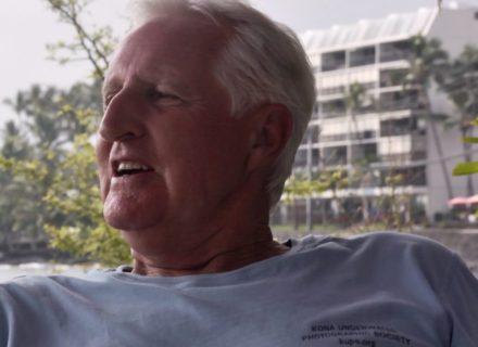 underwater photographer paul-duncan-macisaac during a when interview with david roy in kona hawaii